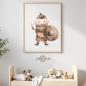 Preview: Buegelbild Wikingerjunge dunkle Haare Preview: Buegelbild Wikingerjunge dunkle Haare